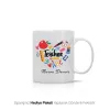 İsme Özel Renkli Teacher Kupa