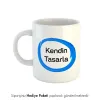 Kendin Tasarla İsim Ve Fotoğraf Baskılı Hediye Kupa Bardak