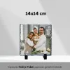 Kişiye Özel Fotoğraf Baskılı Doğal Taş 14x14cm