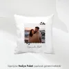 Sevgiliye Özel İsim Baskılı Hediye Dekoratif Yastık
