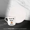 Kızım Da Kızım Kişiye Özel İsimli Hediye Beyaz Fincan