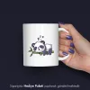 Panda Tasarımlı Kahve Kupası