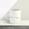 Minimalist İsim Baskılı Özelleştirmeli Kupa