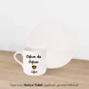 Oğlum Da Oğlum Kişiye Özel İsimli Hediye Beyaz Fincan