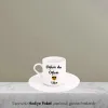 Oğlum Da Oğlum Kişiye Özel İsimli Hediye Beyaz Fincan