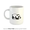 Panda Temalı Kahve Kupası