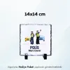 Polise Özel İsim Baskılı Doğal Taş