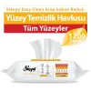 Sleepy Easy Clean Arap Sabunu Katkılı Yüzey Temizlik Havlusu 100 Yaprak 12li