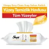 Sleepy Easy Clean Arap Sabunu Katkılı Yüzey Temizlik Havlusu 100 Yaprak 24lü
