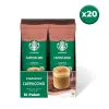 Starbucks Cappuccino Premium Kahve Karışımı (10 × 18 g) 20’li Paket
