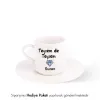 Teyzem De Teyzem Kişiye Özel İsimli Hediye Beyaz Fincan