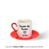 Yengem De Yengem Özel İsimli Hediye Kırmızı Fincan