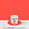 Yengem De Yengem Özel İsimli Hediye Kırmızı Fincan