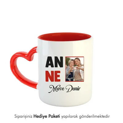 Fotoğraf Baskılı Anneler Günü Hediyesi Kupa Bardak