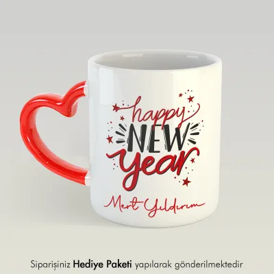Happy New Year Hediye Kupa