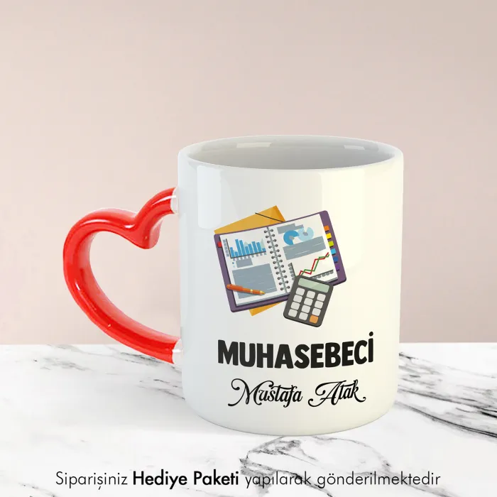 Yengem De Yengem Kişiye Özel İsimli Kalpli Kupa Bardak