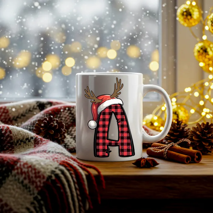 Kişiye Özel Harfli Yılbaşı Kupası