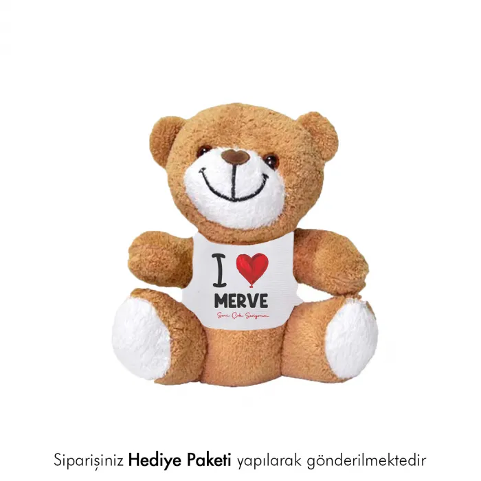 Kişiye Özel Sevgili Peluş Ayıcık