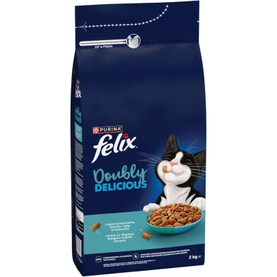 Felix Doubly Delicious Çifte Lezzet Balıklı 2 Kg
