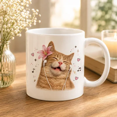 Cozy Cat Kupası
