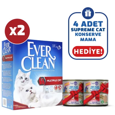 Ever Clean Multiple Cat 10 lt 2li Kedi Kumu