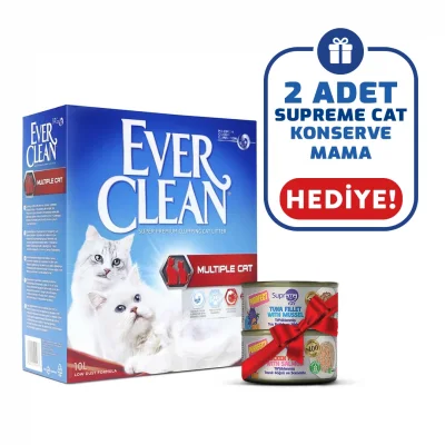 Ever Clean Multiple Cat 10 lt Kedi Kumu
