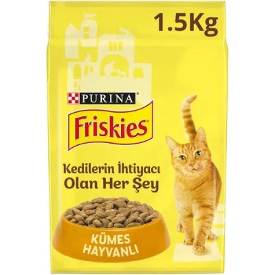 Friskies Kümes Hayvanlı 1.5 kg Yetişkin Kedi Maması