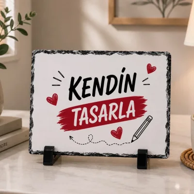 Kendin Tasarla Dikdörtgen Doğaltaş