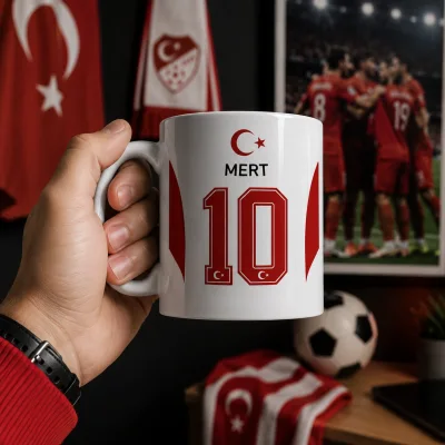 Kişiye Özel İsimli Milli Takım Forma Kupası