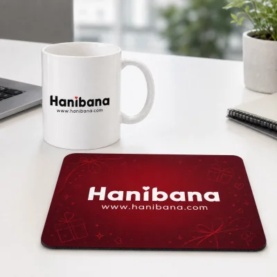 Kişiye Özel Logo Baskılı Ofis Seti – Kupa ve Mouse Pad