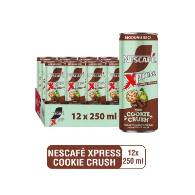 Nescafé Xpress Pear Cookie Crush 12 x 250 ml