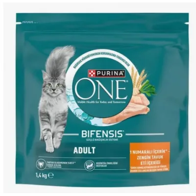 Purina One Yetişkin Kedi Maması Tavuklu 1.4 kg