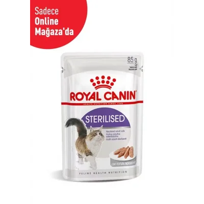 Royal Canin Sos İçinde Kısırlaştırılmış Yetişkin Kedi Yaş Maması 85gr x 12 li Paket