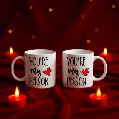 You’re My Person Temalı 2li Kupa Seti