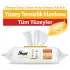 Sleepy Easy Clean Arap Sabunu Katkılı Yüzey Temizlik Havlusu 100 Yaprak 24lü