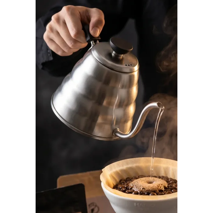 1200 ml Paslanmaz Çelik Barista Kettle - 3. Nesil Kahve Demleme Ekipmanı