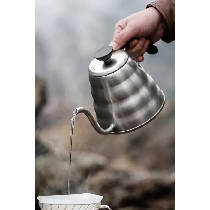 1200 ml Paslanmaz Çelik Barista Kettle - 3. Nesil Kahve Demleme Ekipmanı