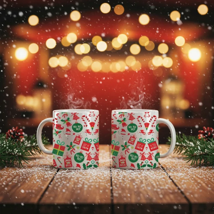 2li Noel Coşkusu Temalı Kupa