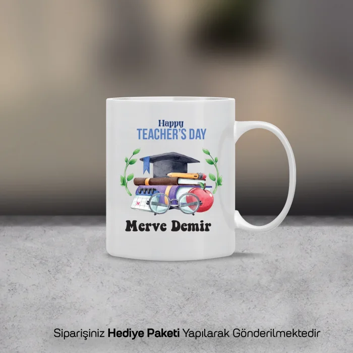 Kişiye Özel Öğretmenler Günü Hediyesi Kupa Bardak