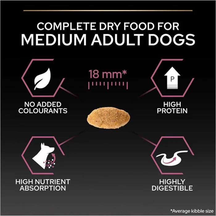 Pro Plan Medium Somonlu 14 kg Orta Irk Yetişkin Köpek Maması