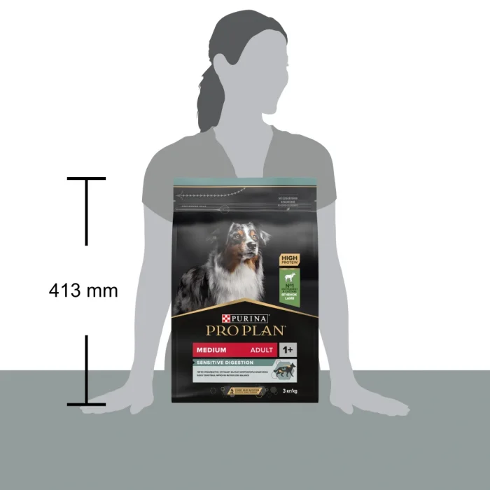 Pro Plan Medium Kuzu Etli Orta Irk Yetişkin Köpek Maması 3 Kg
