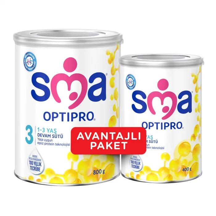 Sma Optipro Devam Sütü 3 800 G + 400 G