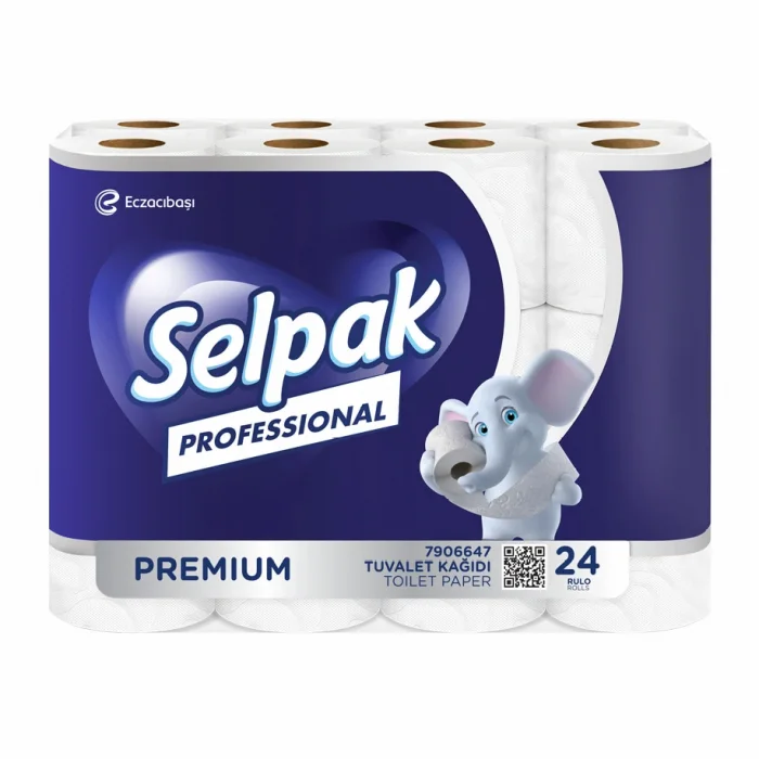 Selpak Professional Premium Tuvalet Kağıdı 3 x 24 Rulo