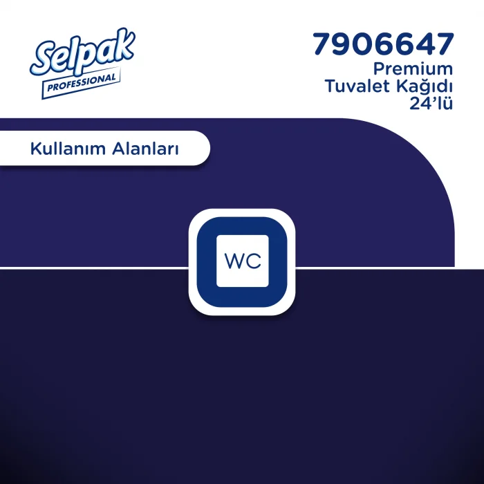 Selpak Professional Premium Tuvalet Kağıdı 3 x 24 Rulo