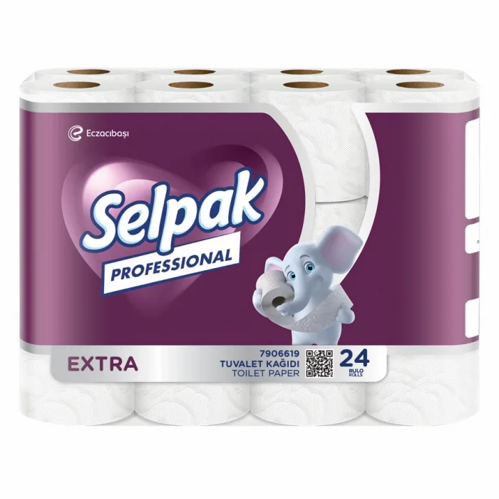 Selpak Profesyonel Premium Tuvalet Kağıdı Extra 24lü x 3 Adet