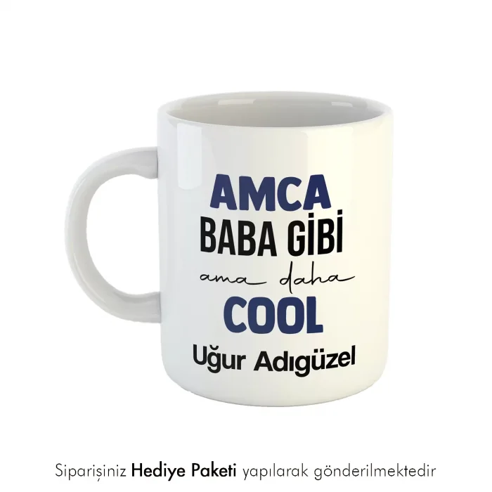 Amcaya Özel Espirili Kupa Bardak