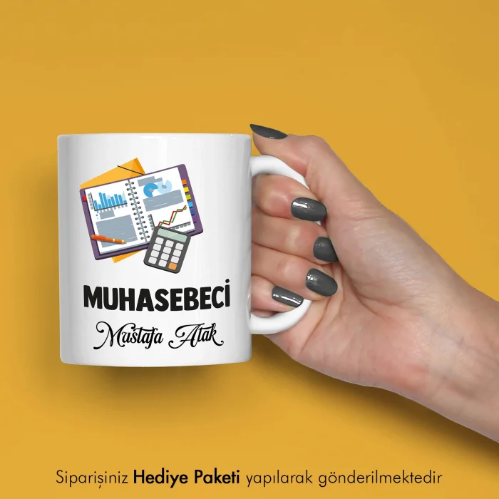 Muhasebeciye Hediye Kupa Bardak