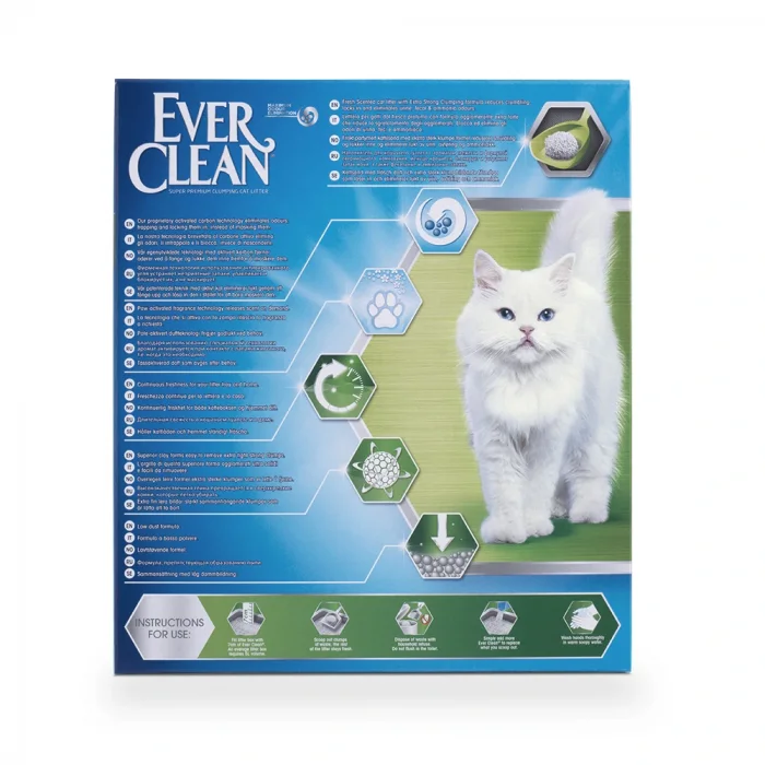Ever Clean Extra Strong Kokulu 10 Lt Kedi Kumu + 2 Adet Supreme Cat Konserve Mama Hediyeli