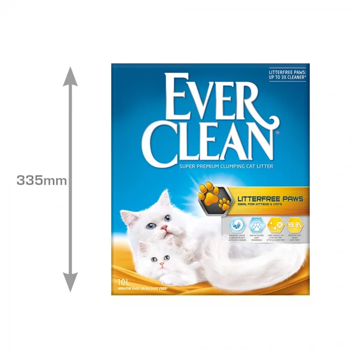 Ever Clean Litterfree Paws 10 Lt 2li Kedi Kumu + 4 Adet Supreme Cat Konserve Mama Hediyeli