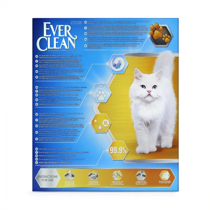 Ever Clean Litterfree Paws 10 Lt 2li Kedi Kumu + 4 Adet Supreme Cat Konserve Mama Hediyeli